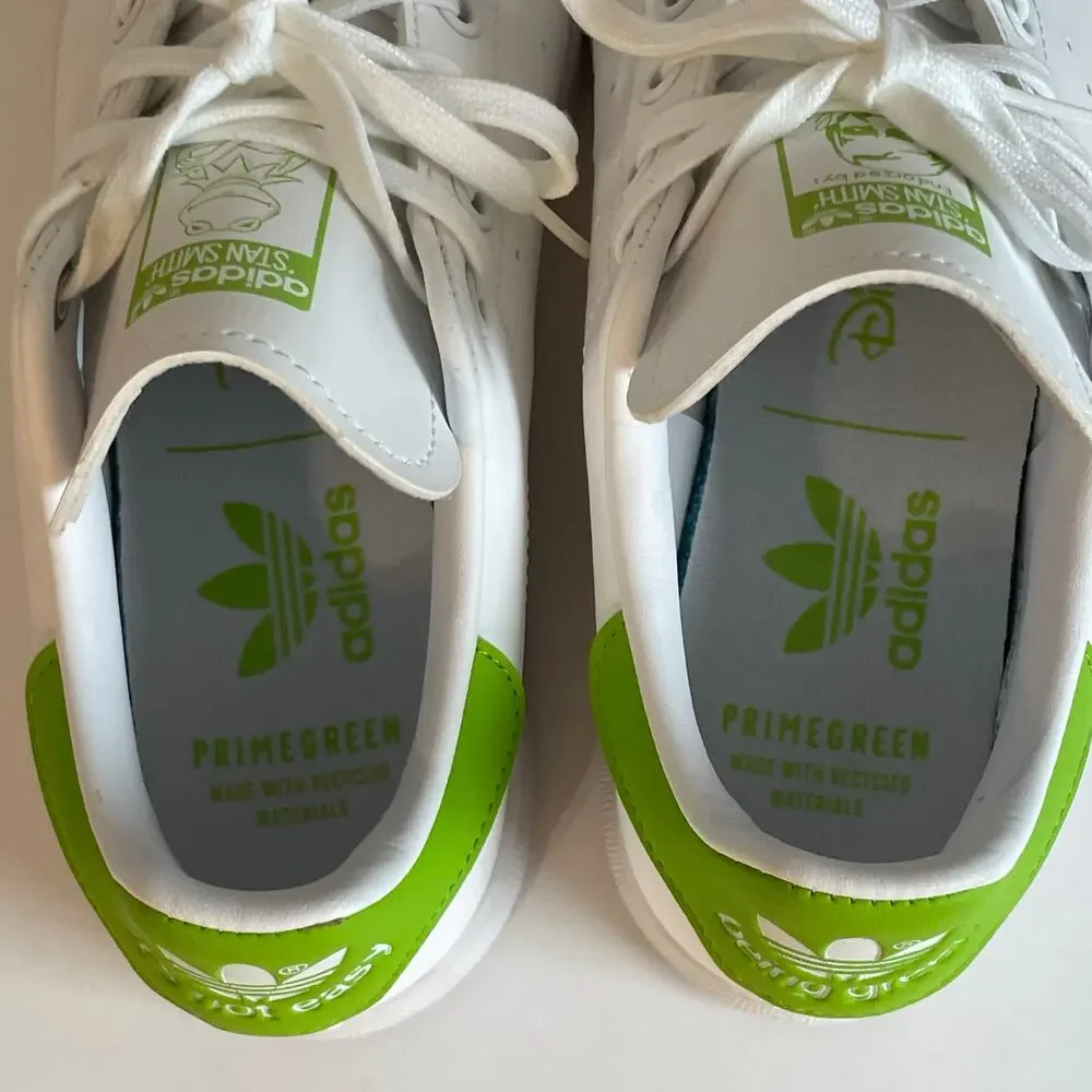 Adidas Muppets Boys Kermit the Frog Athletic Shoes Sneakers Unisex Youth Sz 4.5